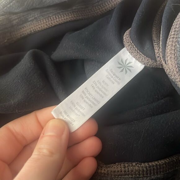 ATHLETA HEATHERED GRAY DRIFTER LEGGINGS SMALL - Picture 10 of 10